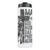 Man van religie thermosbeker (Voorkant)