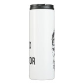 Man van religie thermosbeker (Achterkant)