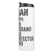 Man van religie thermosbeker (Geroteerd rechts)