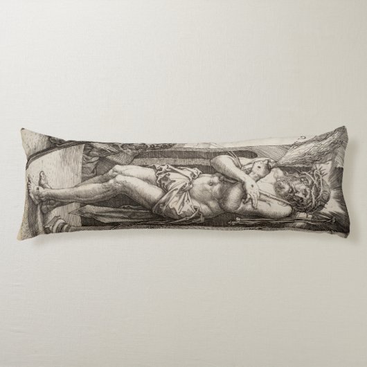 Man van Sorrows door Albrecht Durer Lichaamskussen (Voorkant)