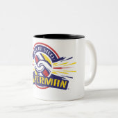 Man van staal - Superman Tweekleurige Koffiemok (Voorkant rechts)