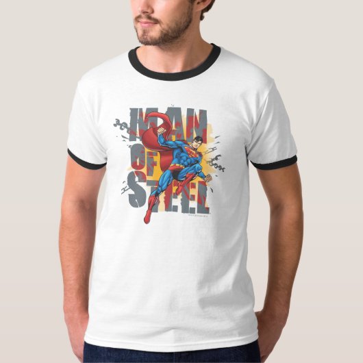 Man van staal t-shirt (Voorkant)