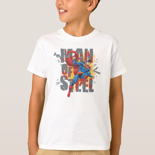 Man van staal t-shirt (Voorkant)