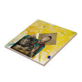 Man van Tea door Michael Moffa Tegeltje (Zijkant)