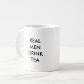 MAN VAN TEA DRINKIN KOFFIEMOK (Voorkant links)