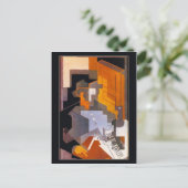 Man van Touraine door Juan Gris Briefkaart (Staand voorkant)