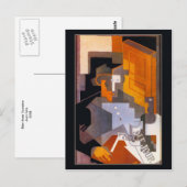 Man van Touraine door Juan Gris Briefkaart (Voorkant / Achterkant)