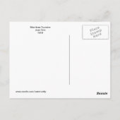 Man van Touraine door Juan Gris Briefkaart (Achterkant)