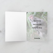 Man van Vision l Funny Monkey Kaart voor Vader / H (Binnen)