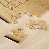 Man van Vitruvius door Leonardo da Vinci (ca. 1490 Legpuzzel (Zijkant)