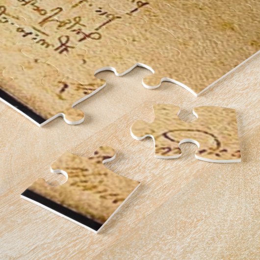 Man van Vitruvius door Leonardo da Vinci (ca. 1490 Legpuzzel (Zijkant)