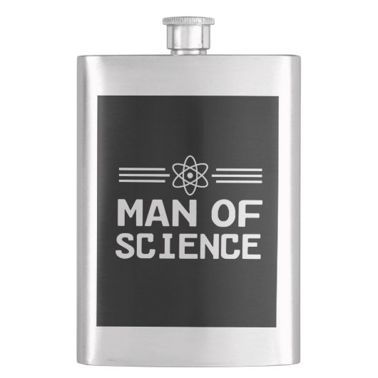 Man van Wetenschap Flacon (Voorkant)
