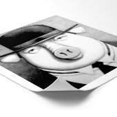 Man Varkens Poster (Hoek)