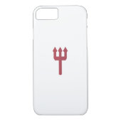 Man Verenigde minimalistische duivel Case-Mate iPhone Case (Achterkant)