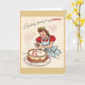 man verjaardag Wenskaart Kaart (Gele Bloem)