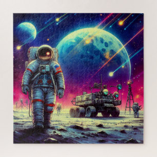MAN VEROVERT DE MAAN 7 LEGPUZZEL