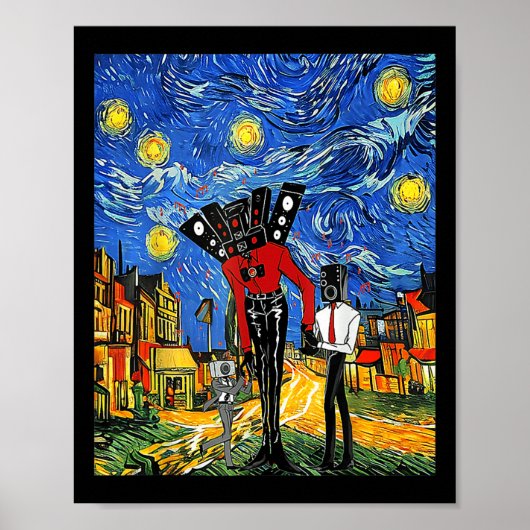 Man Videogame Graphic Gamer Meme Gaming Poster (Voorkant)