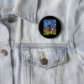 Man Videogame Graphic Gamer Meme Gaming Ronde Button 5,7 Cm (In situ)