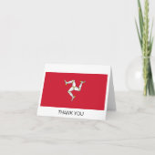 Man vlag bedankkaart (Voorkant)