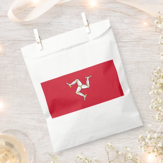 Man vlag bedankzakje (Geknipt)