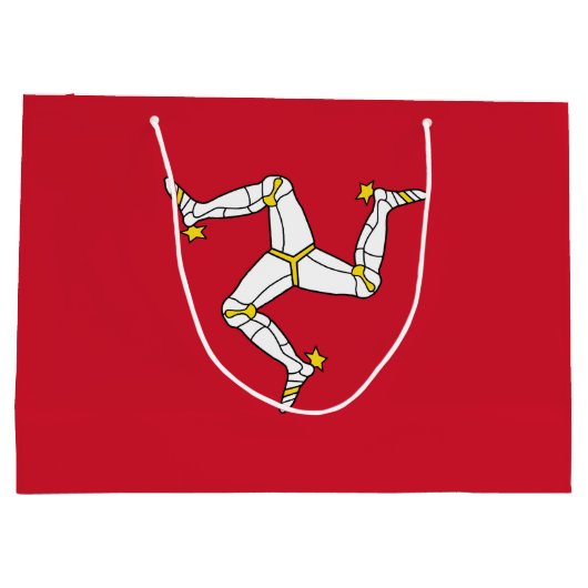 Man vlag groot cadeauzakje (Achterkant)