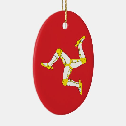 Man vlag keramisch ornament (Rechts)