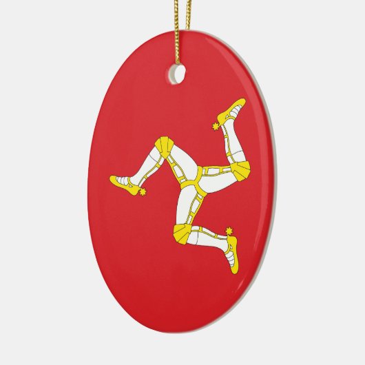 Man vlag keramisch ornament (Links)