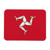 Man vlag magneet (Horizontaal)