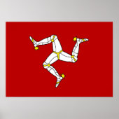 Man vlag poster (Voorkant)