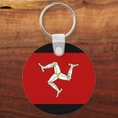 Man vlag sleutelhanger (Voorkant)