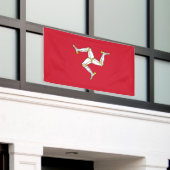 Man vlag spandoek (Buitenkant Gebouw)