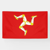 Man vlag spandoek (Horizontaal)