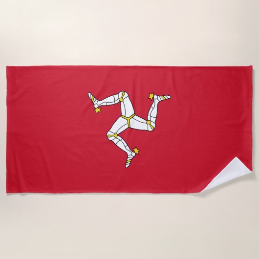 Man vlag strandlaken (Voorkant)
