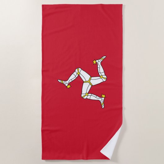 Man vlag strandlaken (Voorkant)