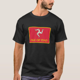 Man vlag t-shirt