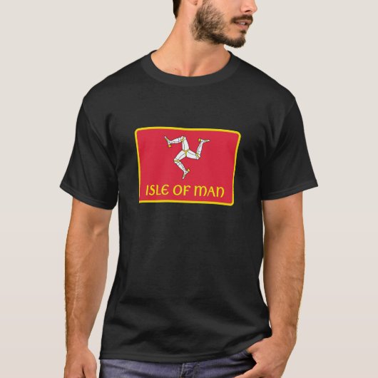 Man vlag t-shirt (Voorkant)