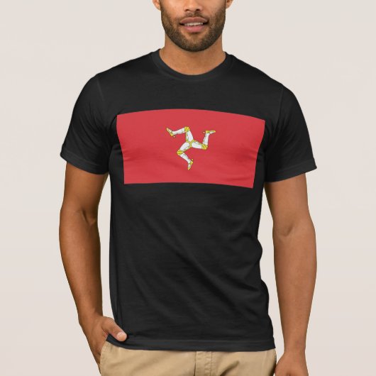Man Vlag T-shirt (Voorkant)