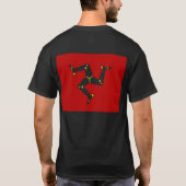 Man vlag t-shirt (Achterkant)