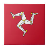 Man vlag tegeltje (Voorkant)