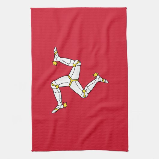 Man vlag theedoek (Verticaal)