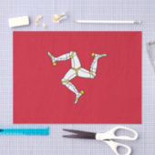 Man vlag tissuepapier (Craft)