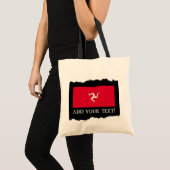 Man vlag tote bag (Voorkant (product))