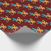 Man voor de teelt cadeaupapier (Hoek)