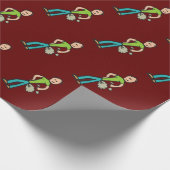 Man voor de teelt cadeaupapier (Hoek)