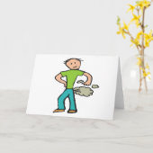 Man voor de teelt kaart (Gele Bloem)