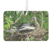 Man (voor) en Vrouw (achter) Anhinga Luchtverfrisser (Achterkant)