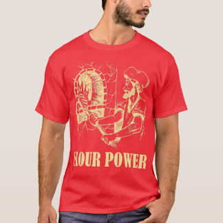 Man voor flatpanels op het werk Mannen 626 T-shirt