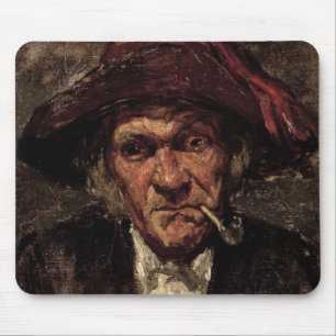 Man voor het roken van een pijp, c.1859 muismat