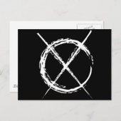 Man voor kredietverstrekker briefkaart (Voorkant / Achterkant)