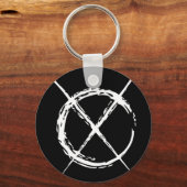 Man voor kredietverstrekker sleutelhanger (Voorkant)